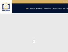 Tablet Screenshot of darelashaa.com